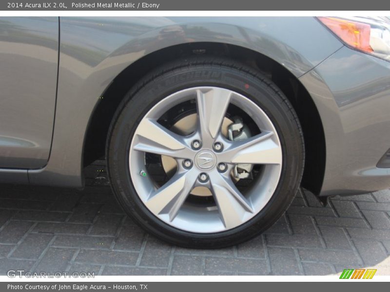 Polished Metal Metallic / Ebony 2014 Acura ILX 2.0L