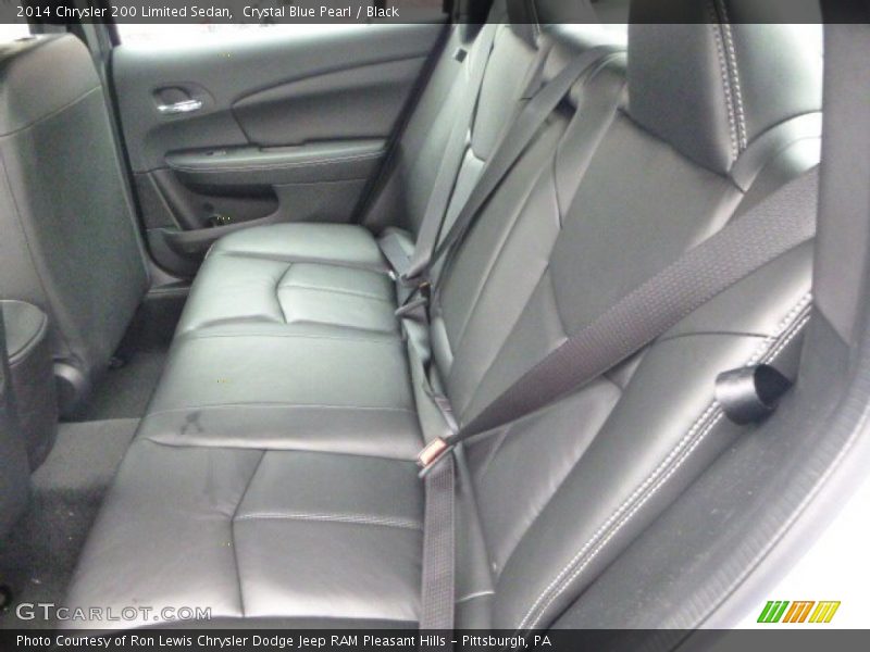 Crystal Blue Pearl / Black 2014 Chrysler 200 Limited Sedan