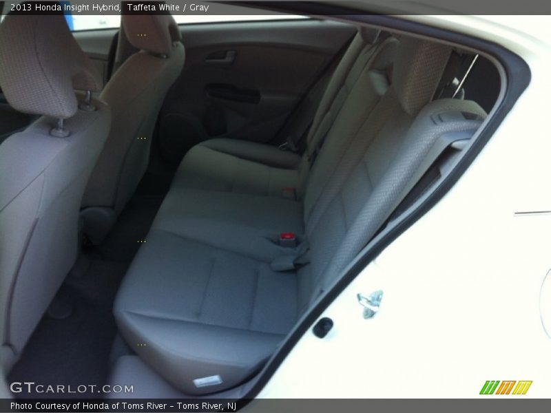 Taffeta White / Gray 2013 Honda Insight Hybrid