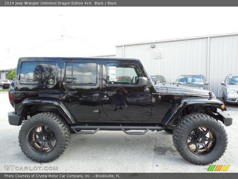 Black / Black 2014 Jeep Wrangler Unlimited Dragon Edition 4x4