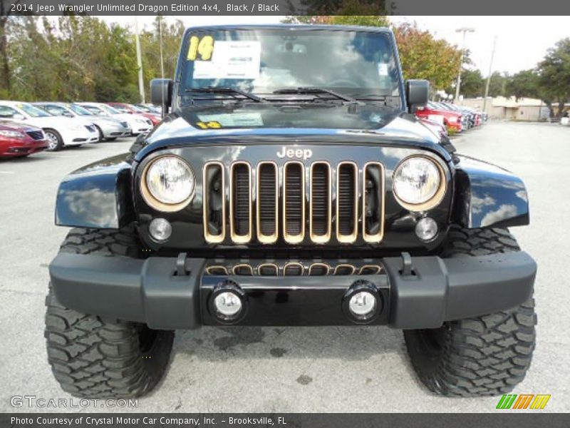 Black / Black 2014 Jeep Wrangler Unlimited Dragon Edition 4x4