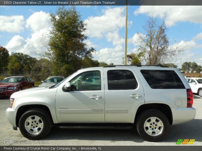 Silver Ice Metallic / Light Titanium/Dark Titanium 2013 Chevrolet Tahoe LT