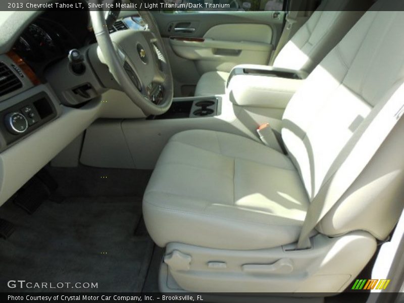Silver Ice Metallic / Light Titanium/Dark Titanium 2013 Chevrolet Tahoe LT