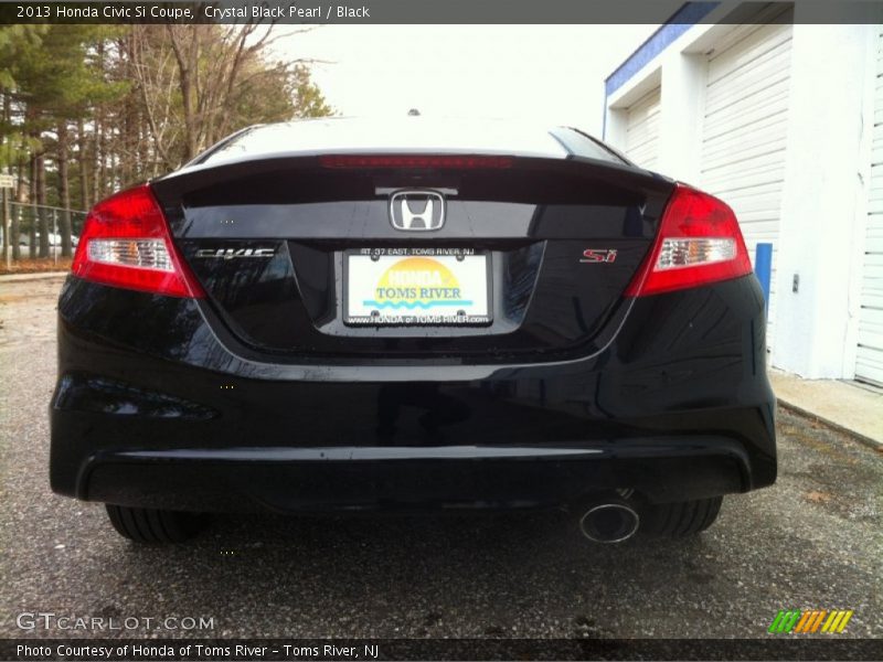 Crystal Black Pearl / Black 2013 Honda Civic Si Coupe