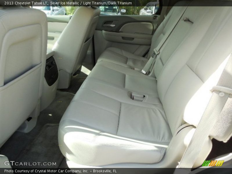 Silver Ice Metallic / Light Titanium/Dark Titanium 2013 Chevrolet Tahoe LT