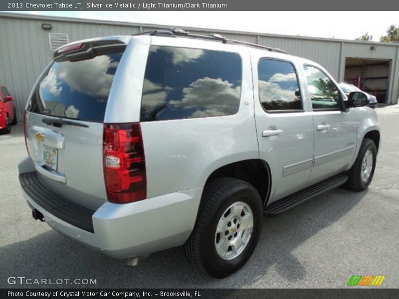Silver Ice Metallic / Light Titanium/Dark Titanium 2013 Chevrolet Tahoe LT