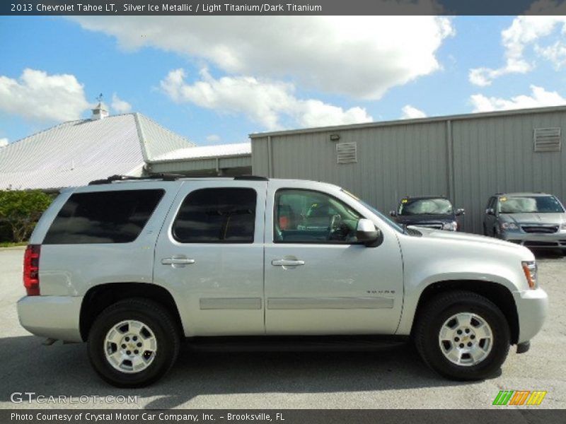 Silver Ice Metallic / Light Titanium/Dark Titanium 2013 Chevrolet Tahoe LT