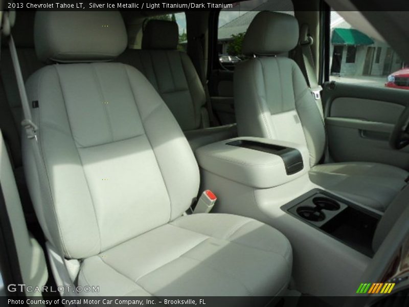 Silver Ice Metallic / Light Titanium/Dark Titanium 2013 Chevrolet Tahoe LT