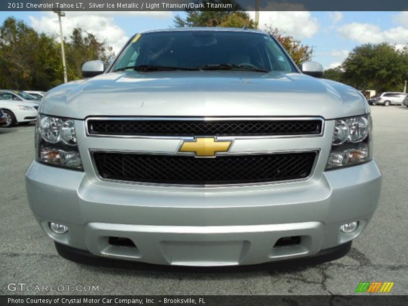 Silver Ice Metallic / Light Titanium/Dark Titanium 2013 Chevrolet Tahoe LT