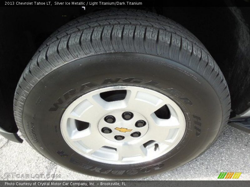 Silver Ice Metallic / Light Titanium/Dark Titanium 2013 Chevrolet Tahoe LT