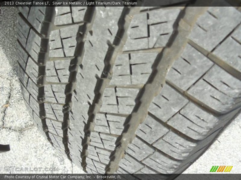 Silver Ice Metallic / Light Titanium/Dark Titanium 2013 Chevrolet Tahoe LT