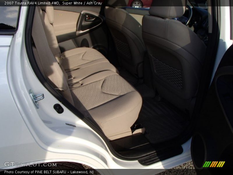 Super White / Ash Gray 2007 Toyota RAV4 Limited 4WD