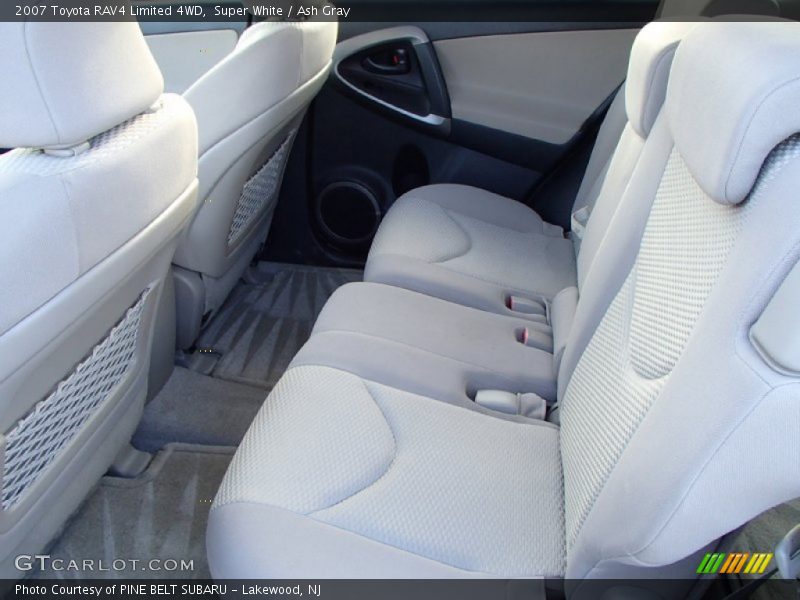 Super White / Ash Gray 2007 Toyota RAV4 Limited 4WD