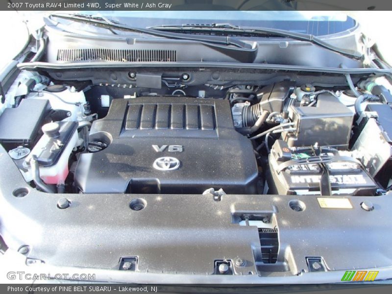 Super White / Ash Gray 2007 Toyota RAV4 Limited 4WD