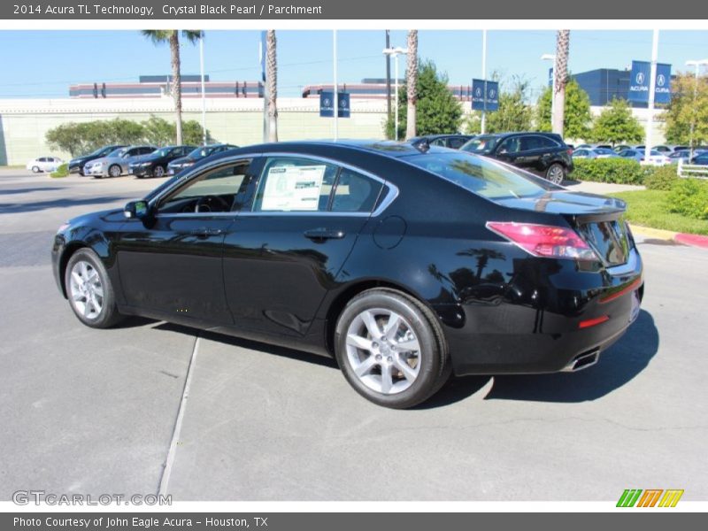 Crystal Black Pearl / Parchment 2014 Acura TL Technology
