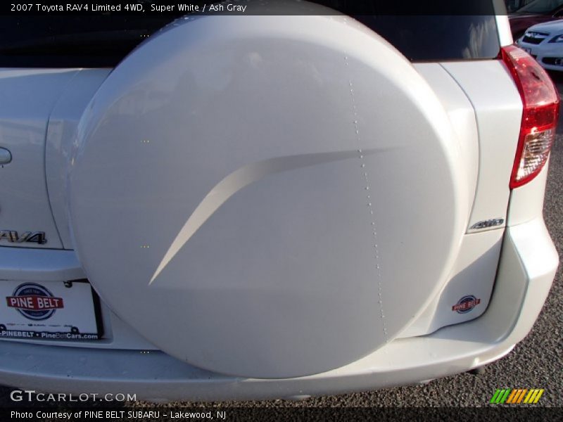 Super White / Ash Gray 2007 Toyota RAV4 Limited 4WD