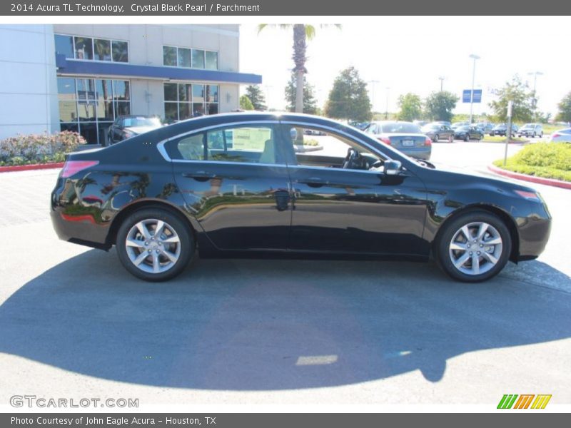 Crystal Black Pearl / Parchment 2014 Acura TL Technology