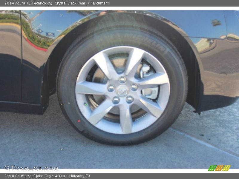 Crystal Black Pearl / Parchment 2014 Acura TL Technology