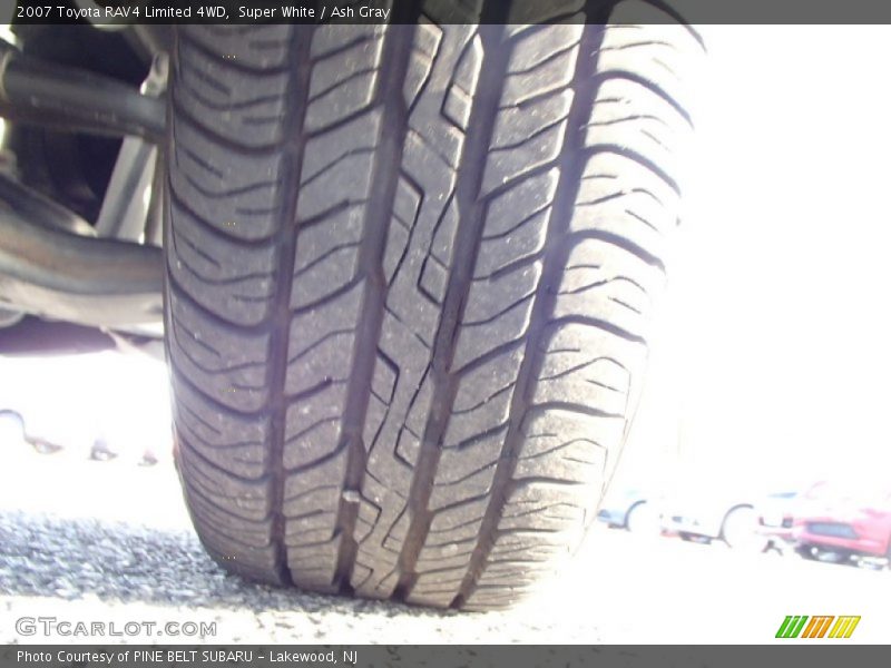 Super White / Ash Gray 2007 Toyota RAV4 Limited 4WD
