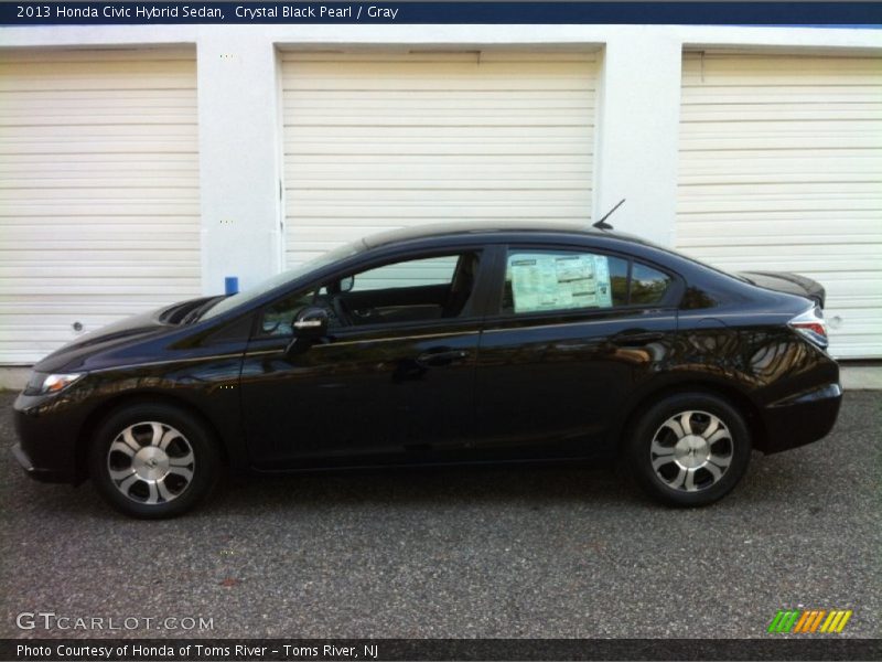  2013 Civic Hybrid Sedan Crystal Black Pearl