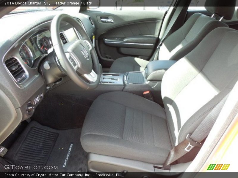 Header Orange / Black 2014 Dodge Charger R/T