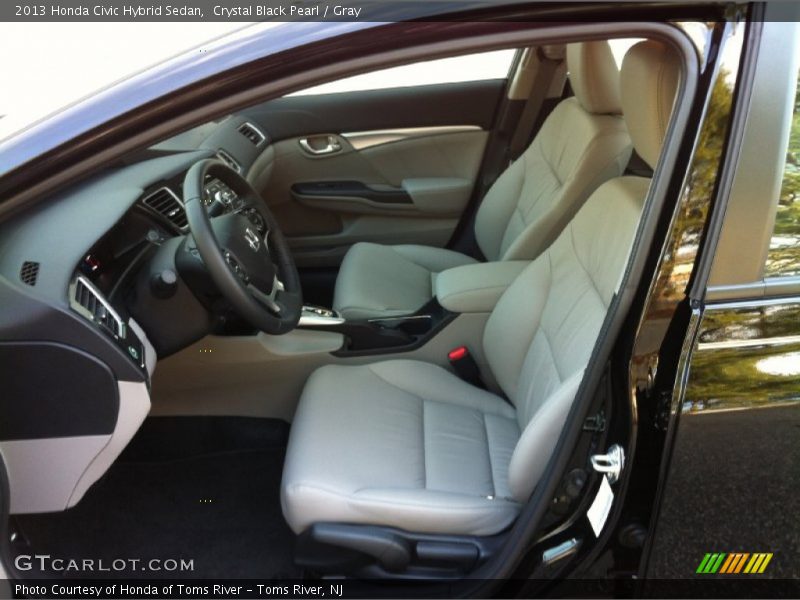 Front Seat of 2013 Civic Hybrid Sedan