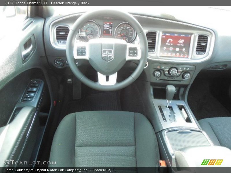 Header Orange / Black 2014 Dodge Charger R/T