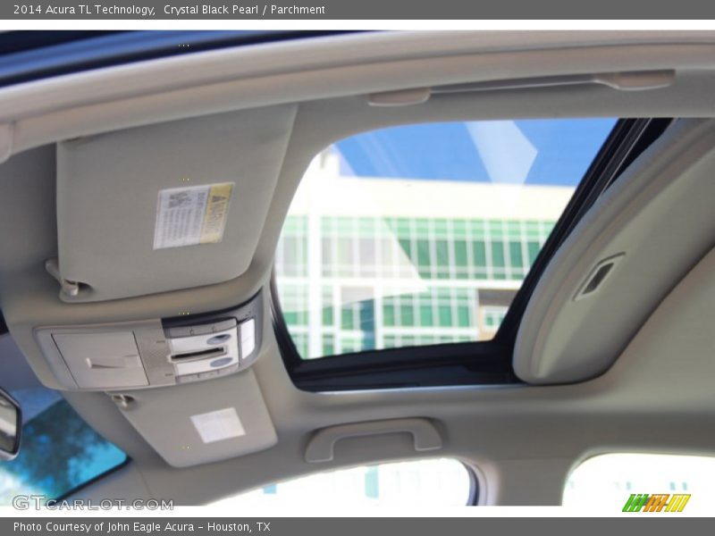 Crystal Black Pearl / Parchment 2014 Acura TL Technology