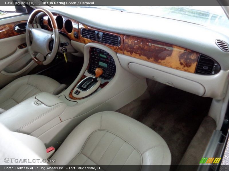 British Racing Green / Oatmeal 1998 Jaguar XJ XJ8 L