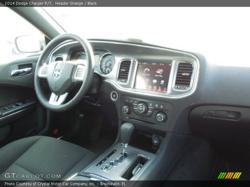 Header Orange / Black 2014 Dodge Charger R/T