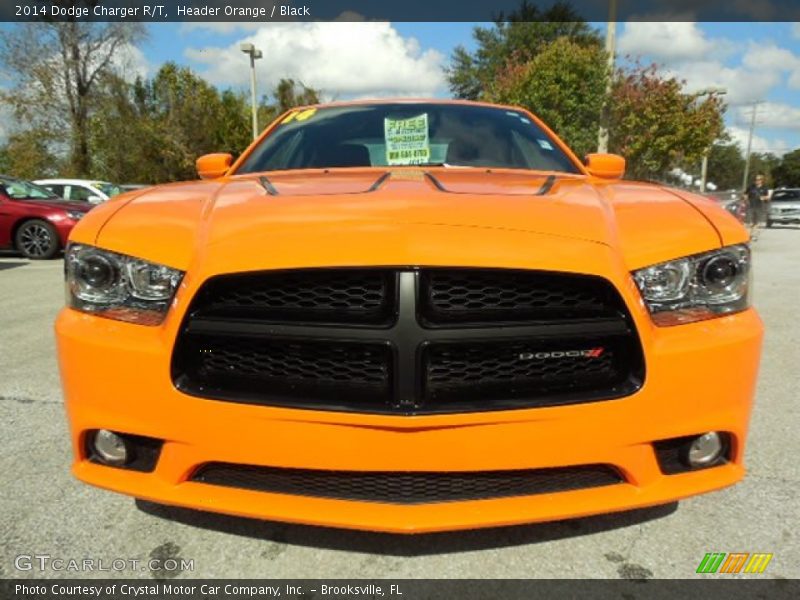 Header Orange / Black 2014 Dodge Charger R/T