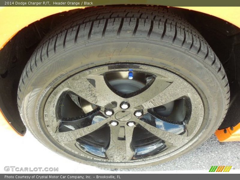Header Orange / Black 2014 Dodge Charger R/T