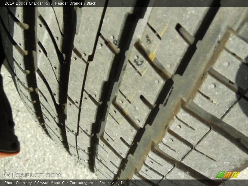 Header Orange / Black 2014 Dodge Charger R/T
