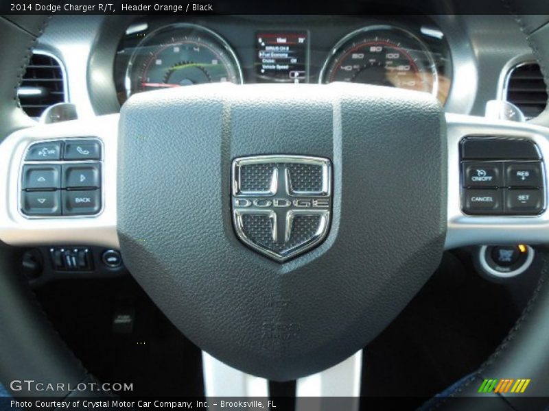 Header Orange / Black 2014 Dodge Charger R/T