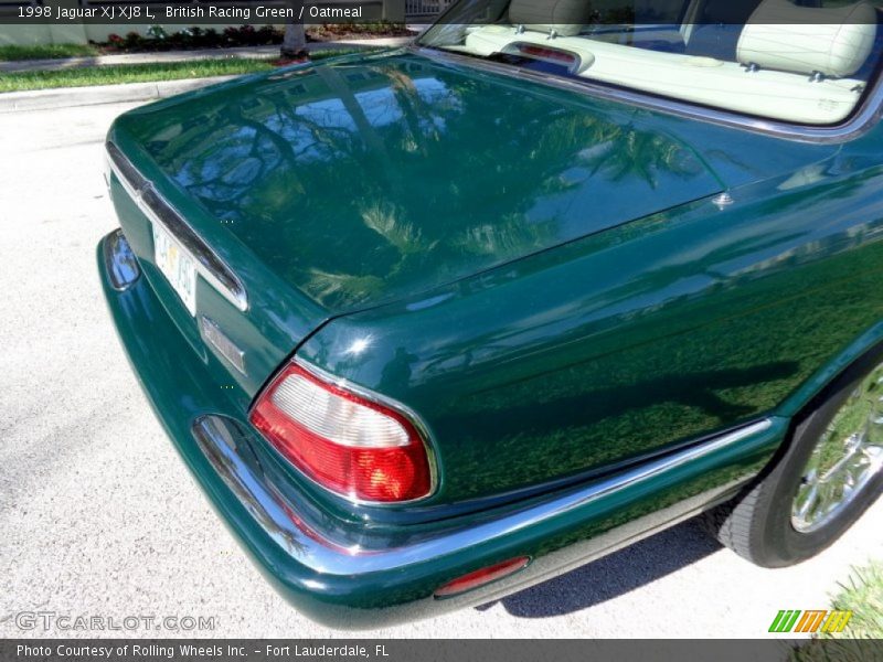 British Racing Green / Oatmeal 1998 Jaguar XJ XJ8 L