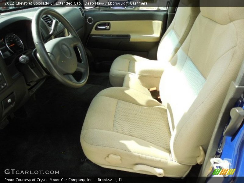 Deep Navy / Ebony/Light Cashmere 2012 Chevrolet Colorado LT Extended Cab