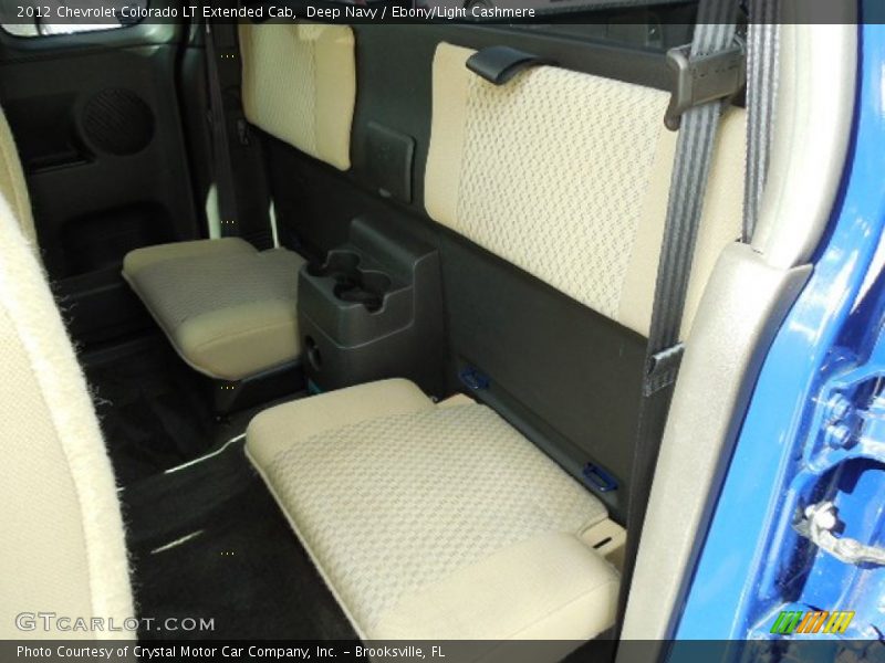 Deep Navy / Ebony/Light Cashmere 2012 Chevrolet Colorado LT Extended Cab