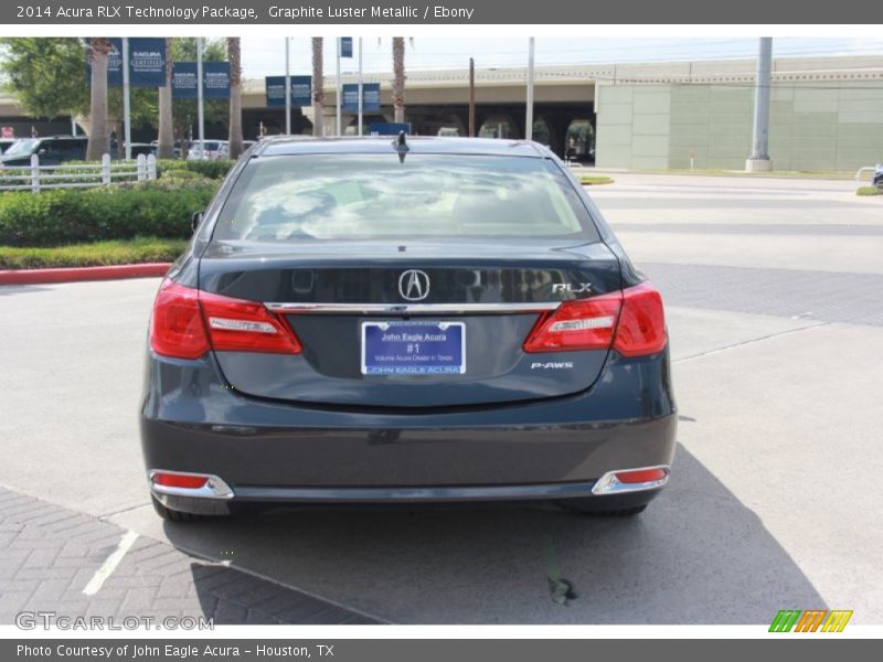 Graphite Luster Metallic / Ebony 2014 Acura RLX Technology Package
