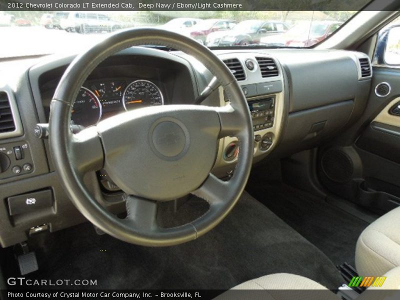 Deep Navy / Ebony/Light Cashmere 2012 Chevrolet Colorado LT Extended Cab