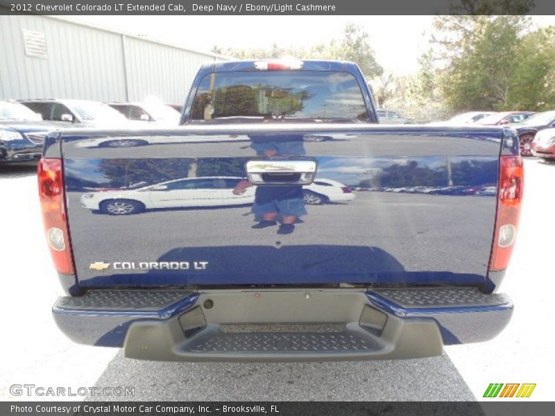 Deep Navy / Ebony/Light Cashmere 2012 Chevrolet Colorado LT Extended Cab