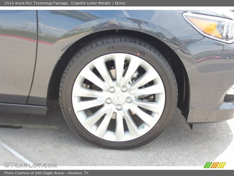 Graphite Luster Metallic / Ebony 2014 Acura RLX Technology Package