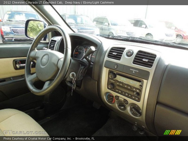 Deep Navy / Ebony/Light Cashmere 2012 Chevrolet Colorado LT Extended Cab