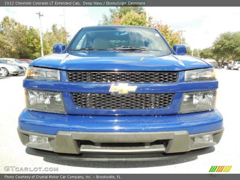 Deep Navy / Ebony/Light Cashmere 2012 Chevrolet Colorado LT Extended Cab