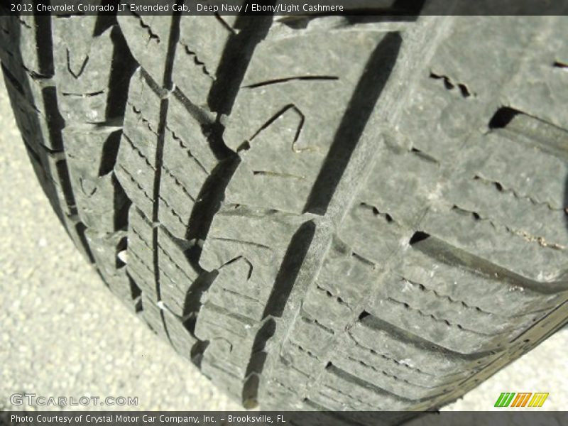 Deep Navy / Ebony/Light Cashmere 2012 Chevrolet Colorado LT Extended Cab