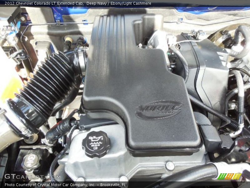 Deep Navy / Ebony/Light Cashmere 2012 Chevrolet Colorado LT Extended Cab