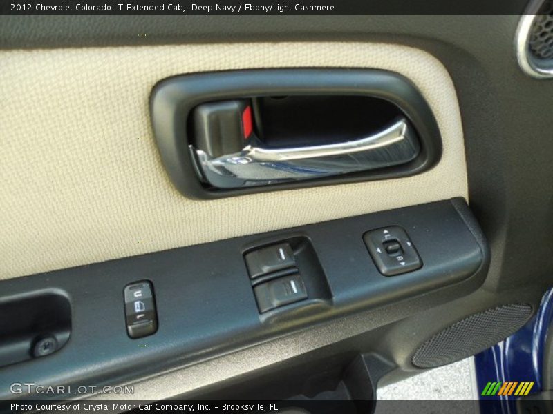 Deep Navy / Ebony/Light Cashmere 2012 Chevrolet Colorado LT Extended Cab