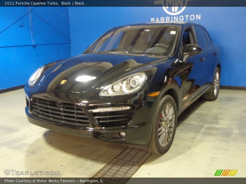 Black / Black 2011 Porsche Cayenne Turbo