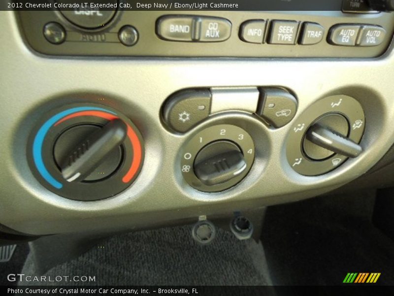 Deep Navy / Ebony/Light Cashmere 2012 Chevrolet Colorado LT Extended Cab