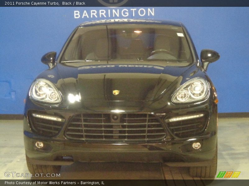 Black / Black 2011 Porsche Cayenne Turbo