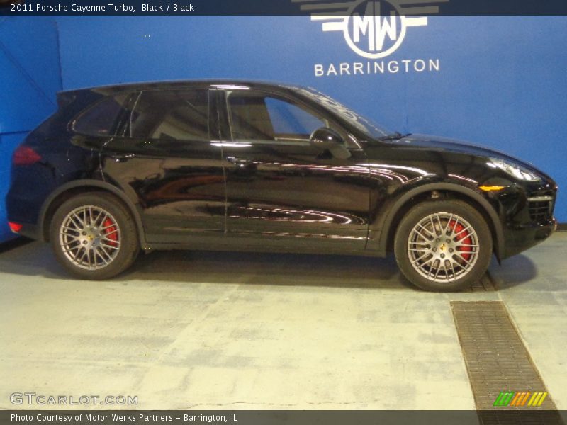 Black / Black 2011 Porsche Cayenne Turbo